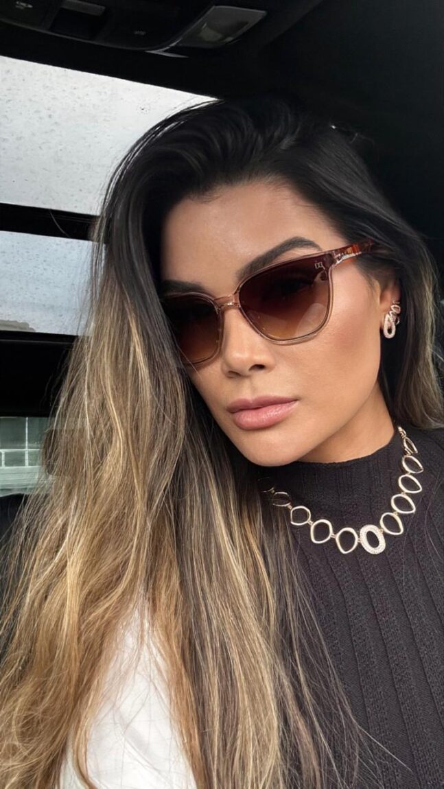 Óculos Miami laranja