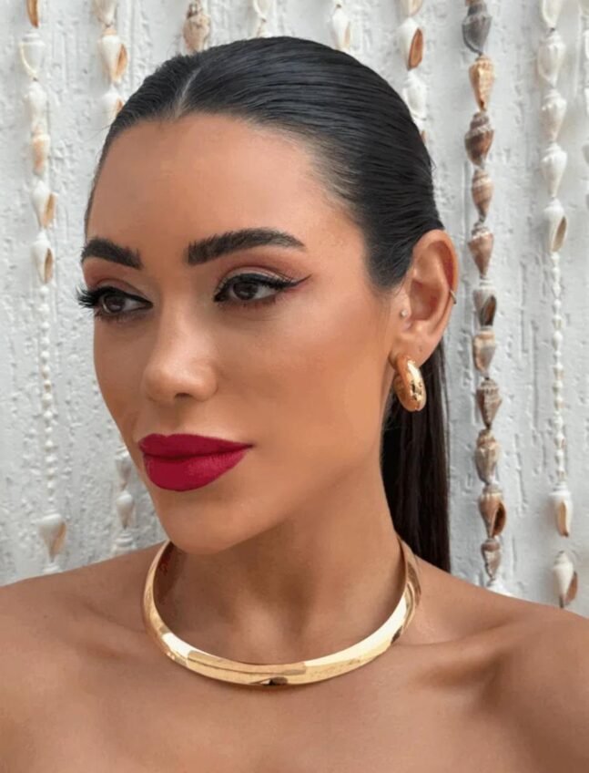 Colar folheado a Ouro 18k Victoria